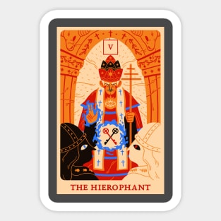 The Hierophant Sticker